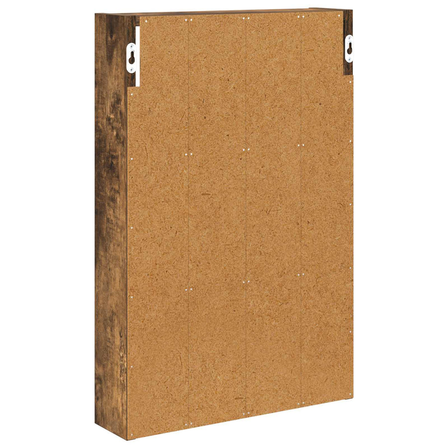 Badkamer wandkast met plank Gerookte Eik 40 x 10 x 60,5 cm