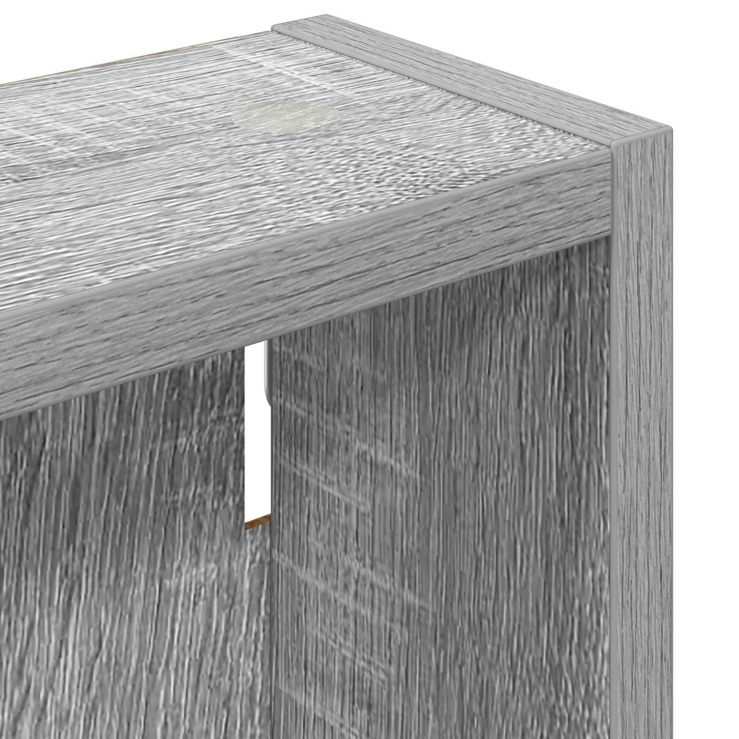 Badkamer wandkast met plank Grijze Sonoma 40 x 10 x 60,5 cm