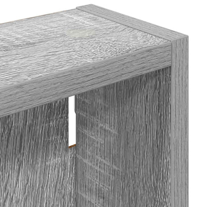Badkamer wandkast met plank Grijze Sonoma 40 x 10 x 60,5 cm