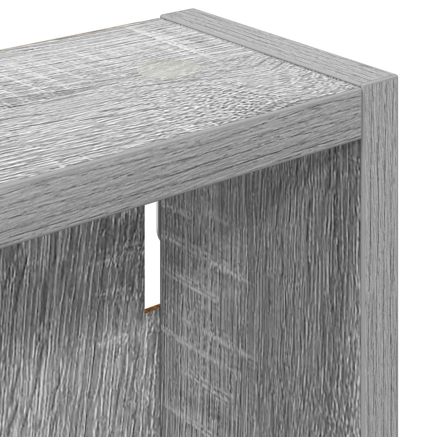 Badkamer wandkast met plank Grijze Sonoma 40 x 10 x 60,5 cm