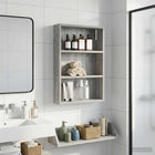 Badkamerwandkast 40x10x60,5 cm Grijze Sonoma