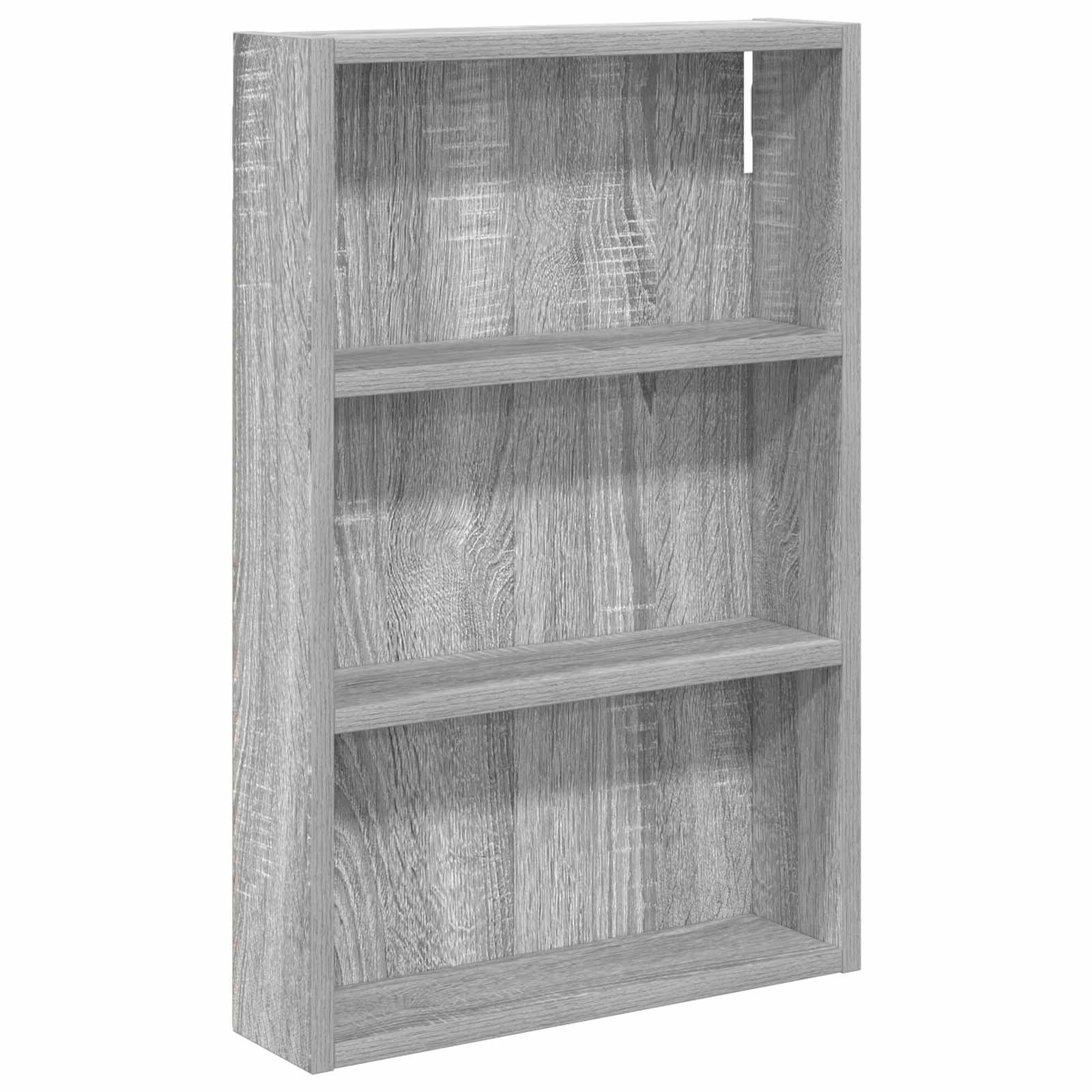 Badkamer wandkast met plank Grijze Sonoma 40 x 10 x 60,5 cm