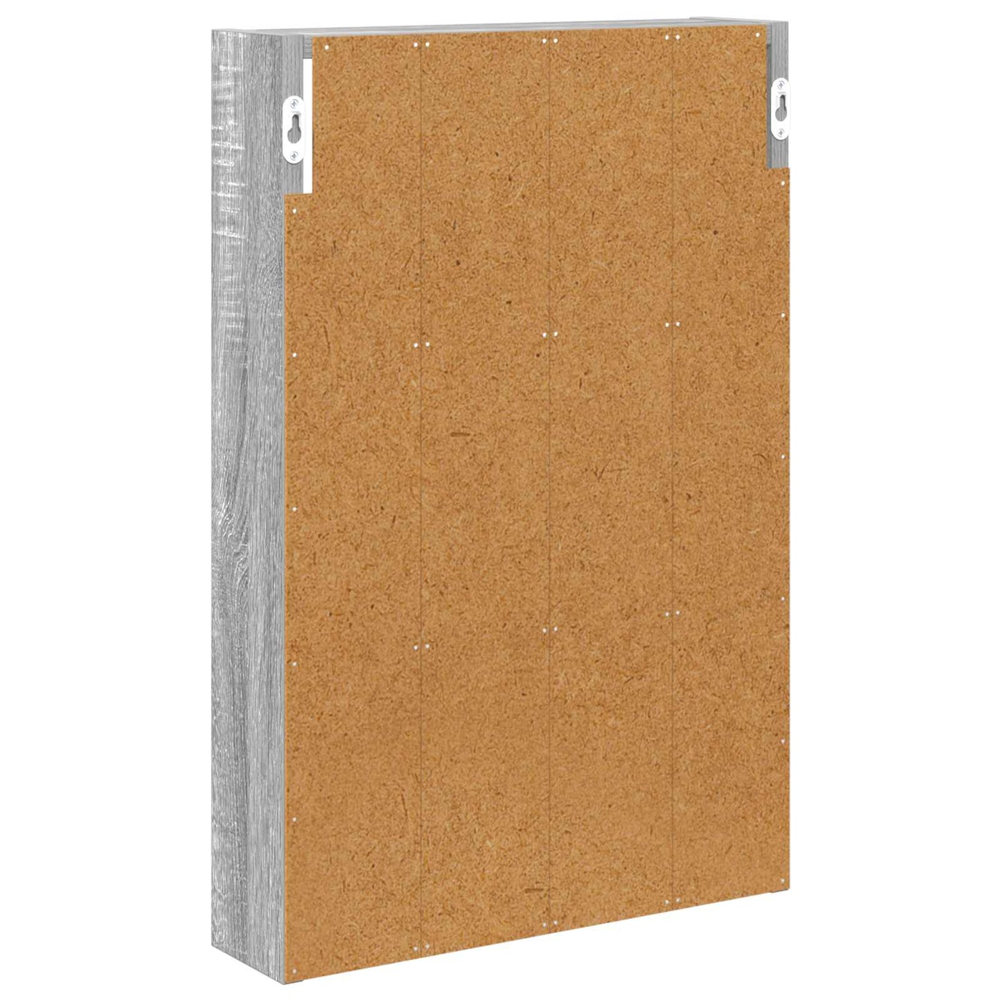 Badkamer wandkast met plank Grijze Sonoma 40 x 10 x 60,5 cm
