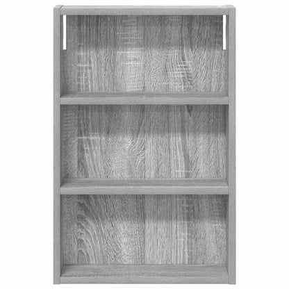 Badkamer wandkast met plank Grijze Sonoma 40 x 10 x 60,5 cm