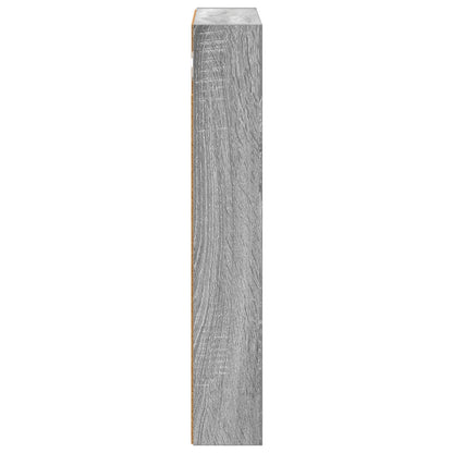 Badkamer wandkast met plank Grijze Sonoma 40 x 10 x 60,5 cm