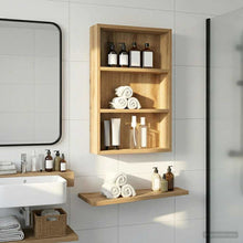 Badkamer wandkast Ambachtelijk eiken 40 x 10 x 60,5 cm
