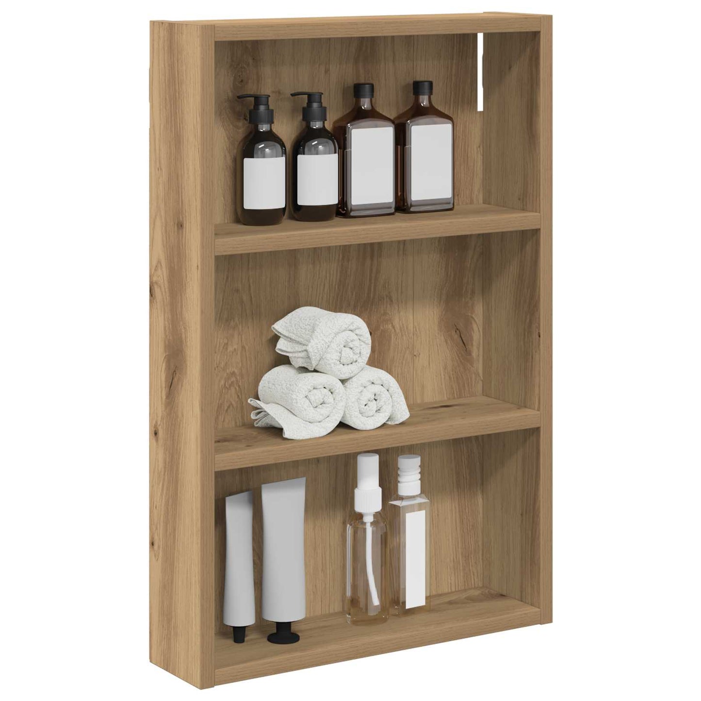 Badkamer wandkast Ambachtelijk eiken 40 x 10 x 60,5 cm
