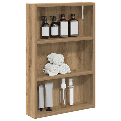 Badkamer wandkast Ambachtelijk eiken 40 x 10 x 60,5 cm