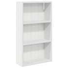 Badkamer wandkast 40x14x70 cm geconstrueerd hout wit