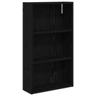 Badkamerwandkast 40x14x70 cm zwarte eik