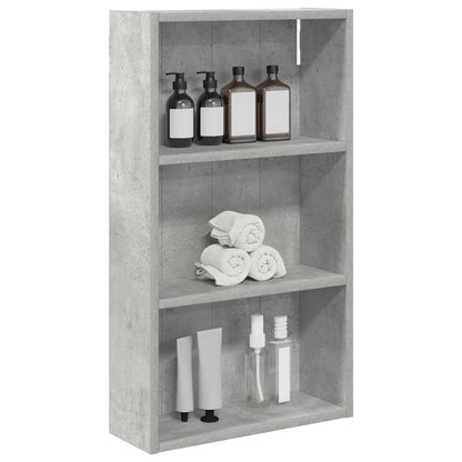 Badkamer wandkast met plank Beton Grijs 40 x 14 x 70 cm
