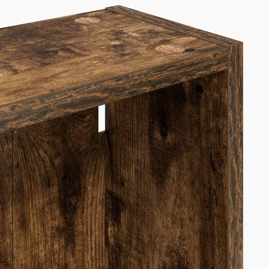 Badkamer wandkast met plank Gerookte Eik 40 x 14 x 70 cm