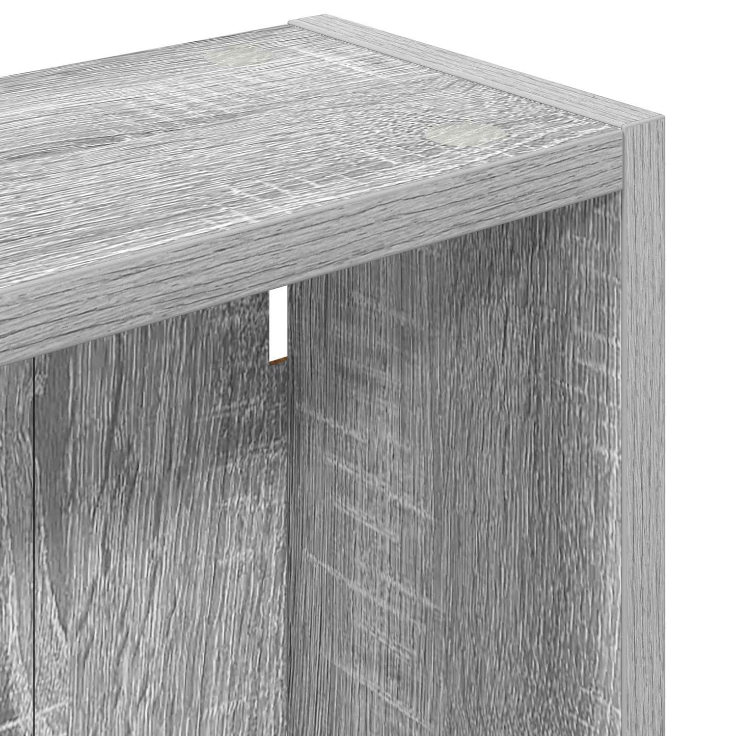 Badkamer wandkast met plank Grijze Sonoma 40 x 14 x 70 cm