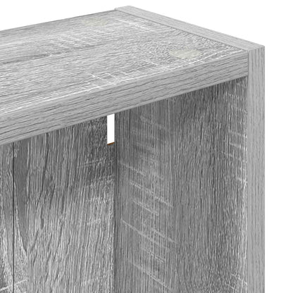 Badkamer wandkast met plank Grijze Sonoma 40 x 14 x 70 cm