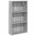 Badkamerwandkast 40x14x70 cm grijs