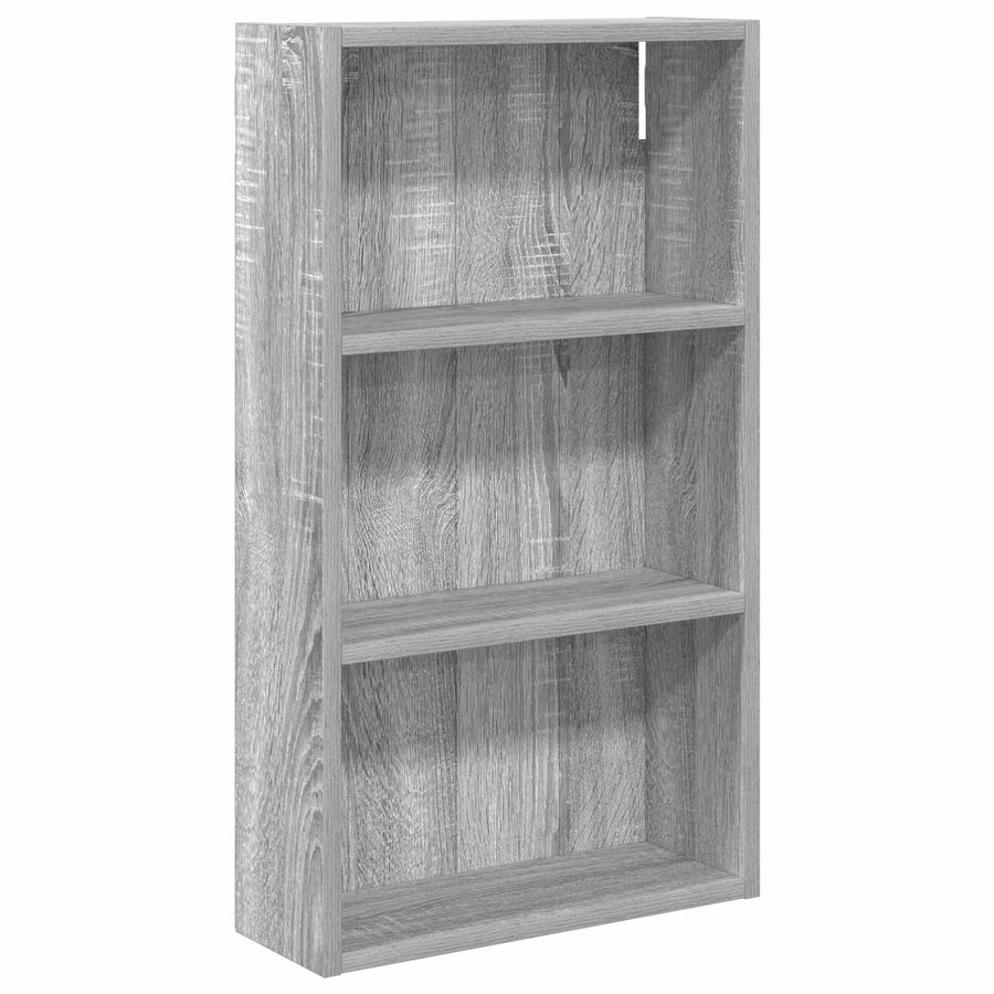 Badkamer wandkast met plank Grijze Sonoma 40 x 14 x 70 cm