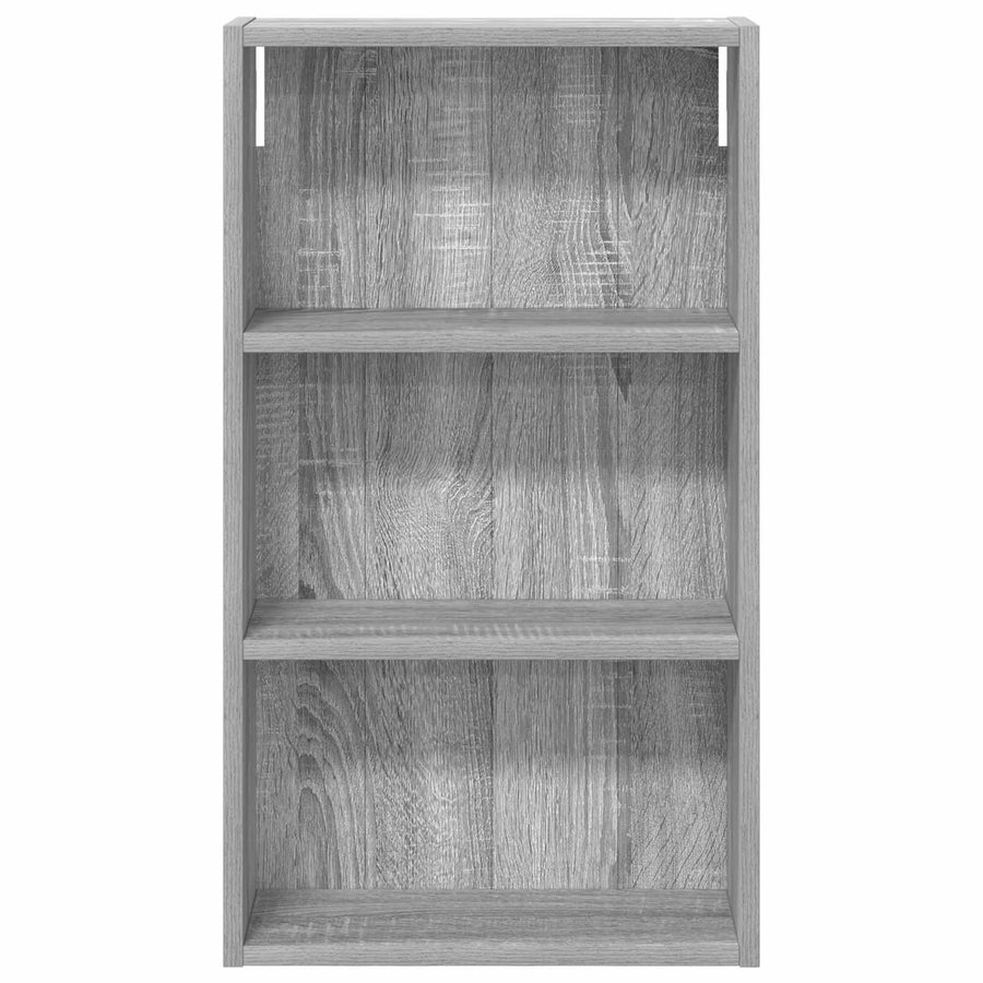 Badkamer wandkast met plank Grijze Sonoma 40 x 14 x 70 cm