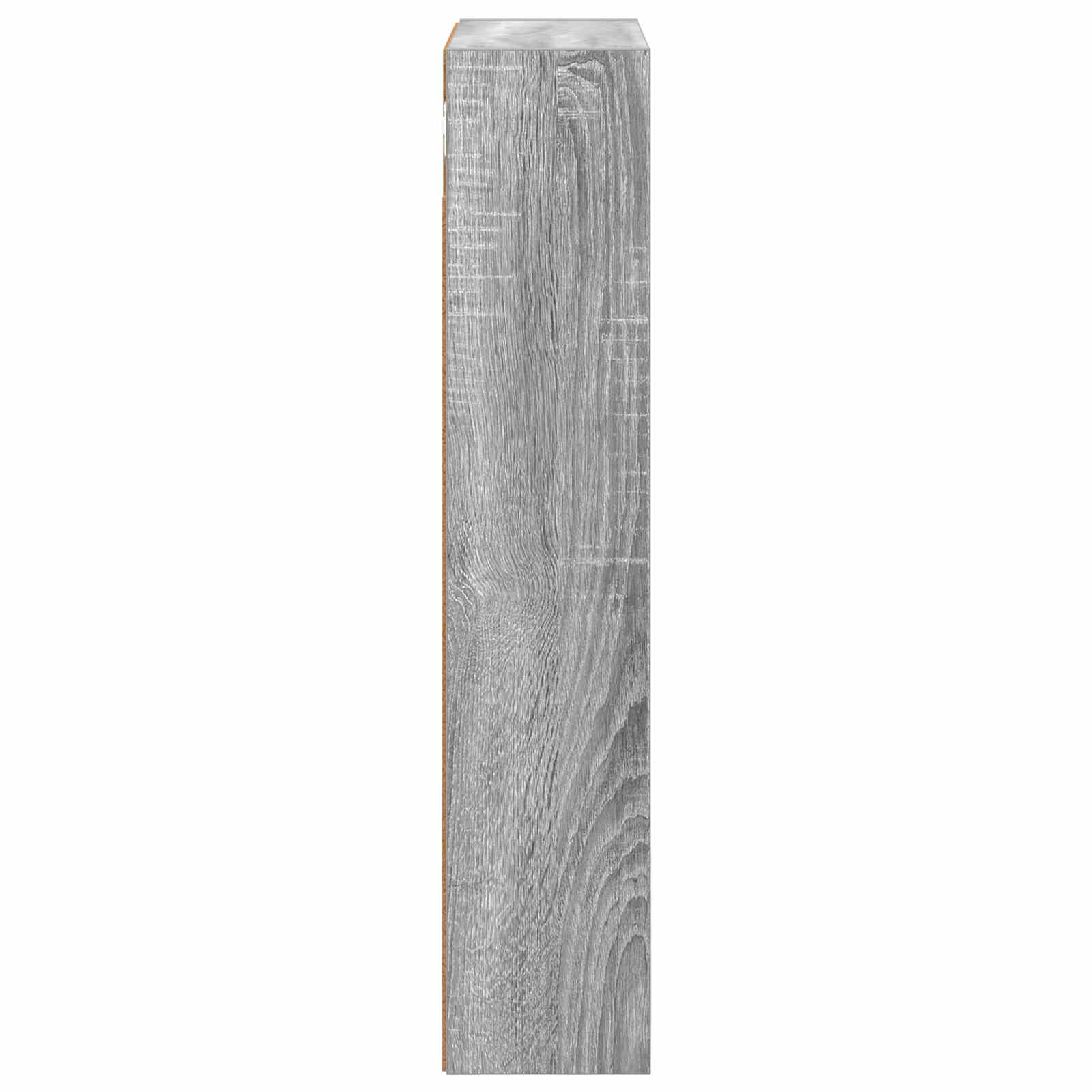Badkamer wandkast met plank Grijze Sonoma 40 x 14 x 70 cm