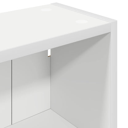 Badkamer wandkast Wit 40 x 16 x 62,5 cm Geconstrueerd hout