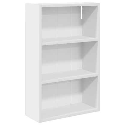 Badkamer wandkast Wit 40 x 16 x 62,5 cm Geconstrueerd hout
