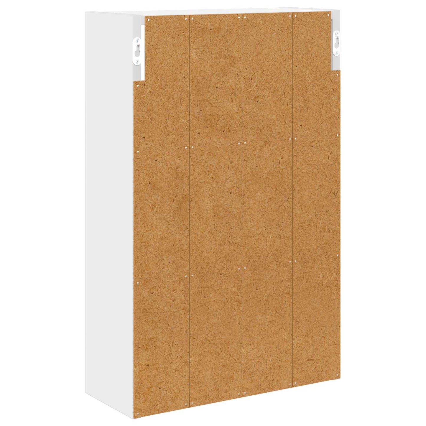 Badkamer wandkast Wit 40 x 16 x 62,5 cm Geconstrueerd hout