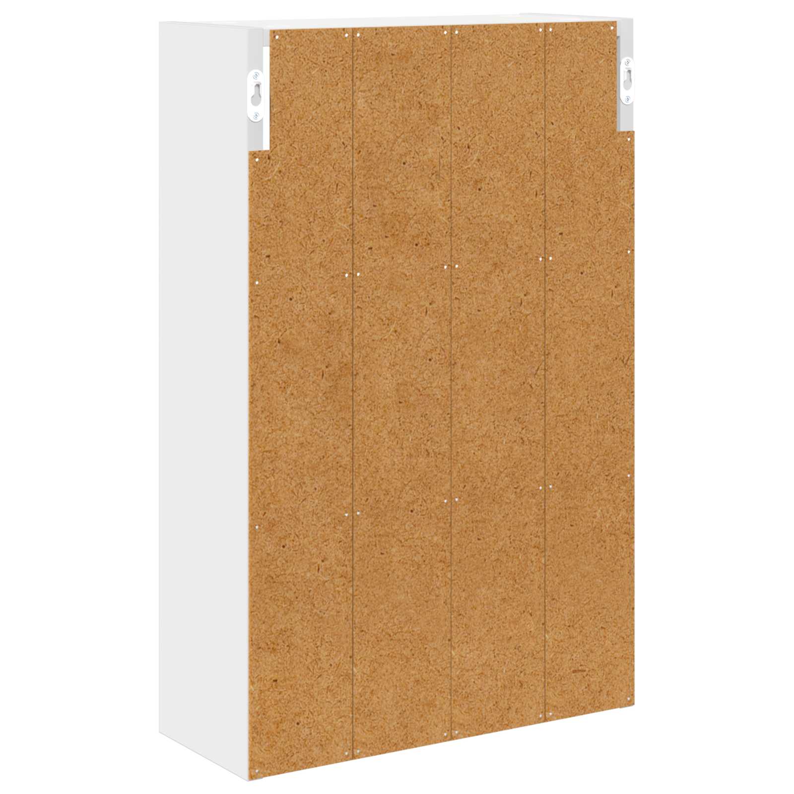 Badkamer wandkast Wit 40 x 16 x 62,5 cm Geconstrueerd hout