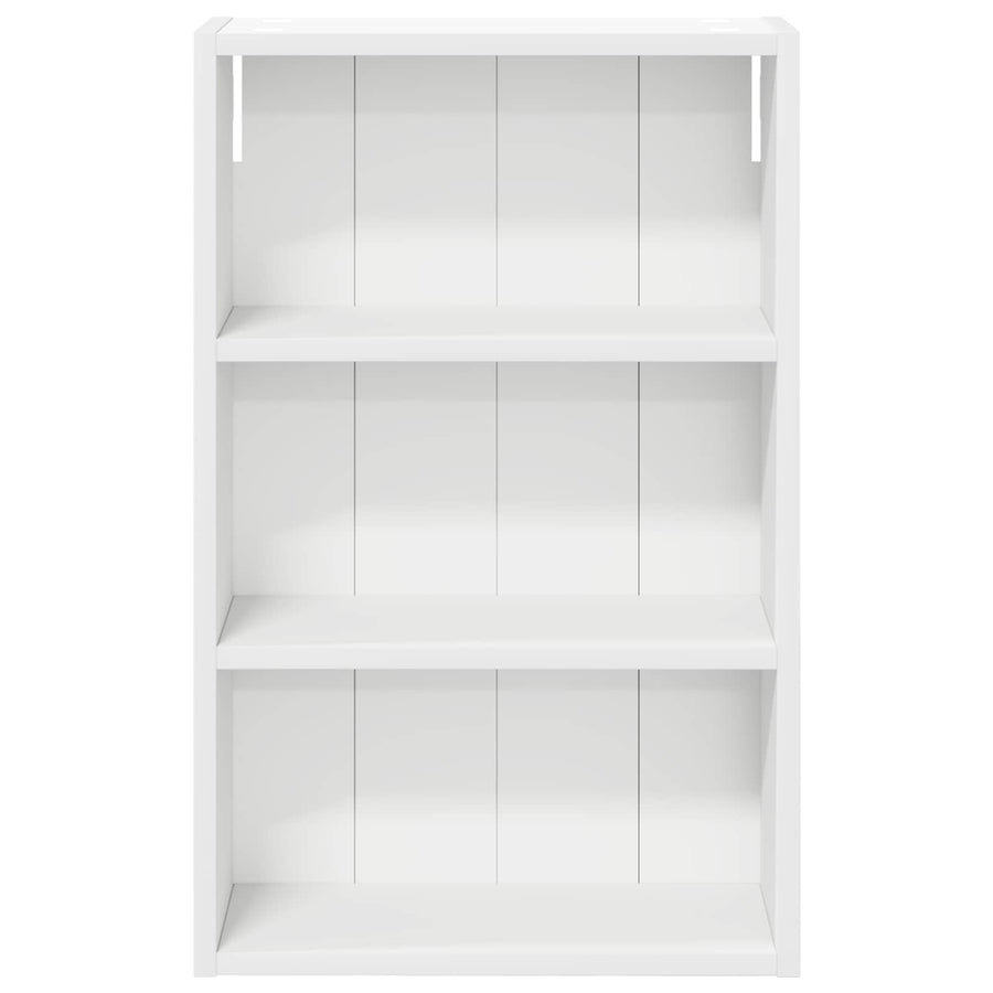 Badkamer wandkast Wit 40 x 16 x 62,5 cm Geconstrueerd hout