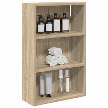 Badkamer wandkast met plank Sonoma Eiken 40 x 16 x 62,5 cm