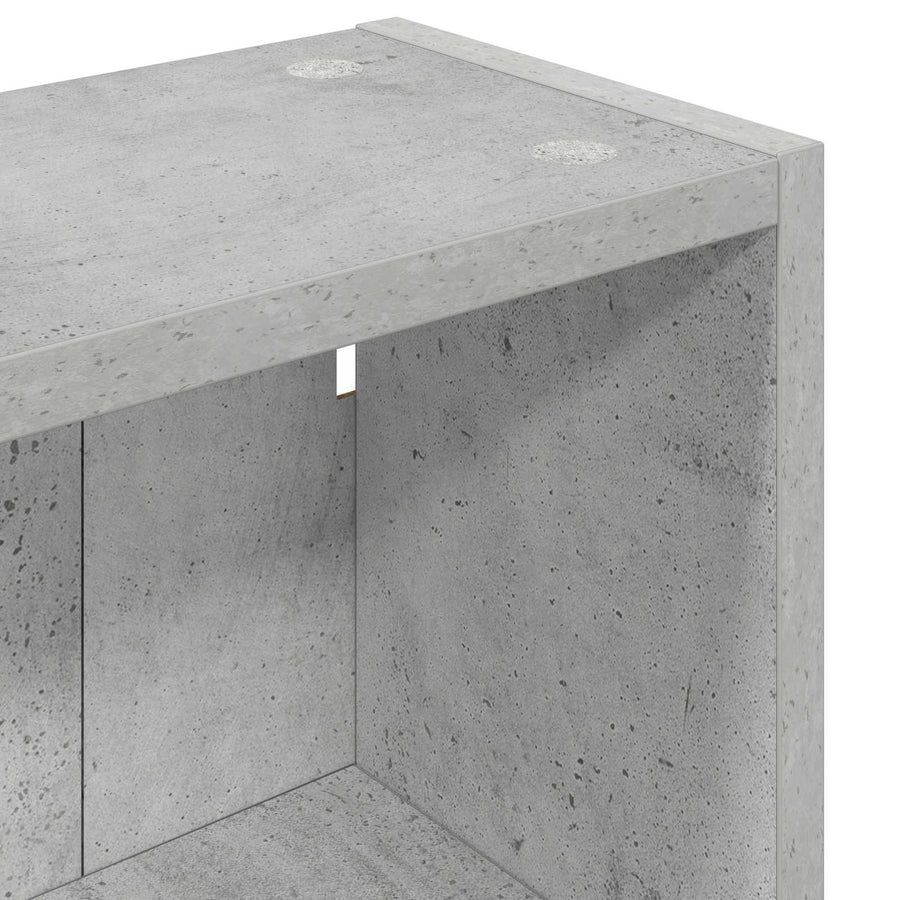 Badkamer wandkast met plank Beton Grijs 40 x 16 x 62,5 cm