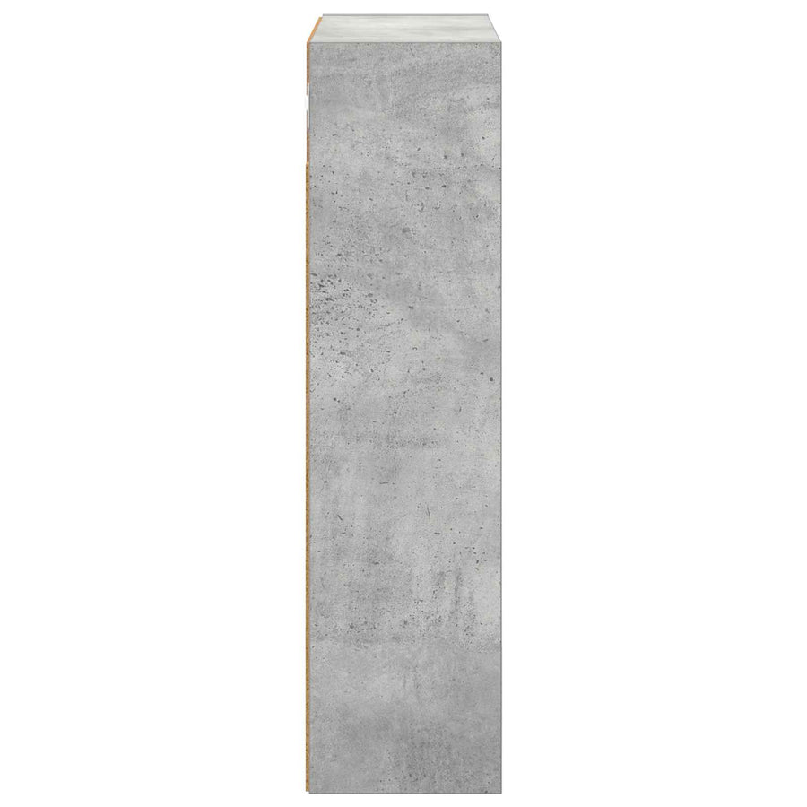 Badkamer wandkast met plank Beton Grijs 40 x 16 x 62,5 cm