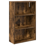 Badkamerwandkast 40x16x62,5 cm gerookte eik