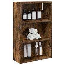 Badkamer wandkast met plank Gerookte Eik 40 x 16 x 62,5 cm