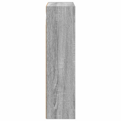 Badkamer wandkast met plank Grijze Sonoma 40 x 16 x 62,5 cm