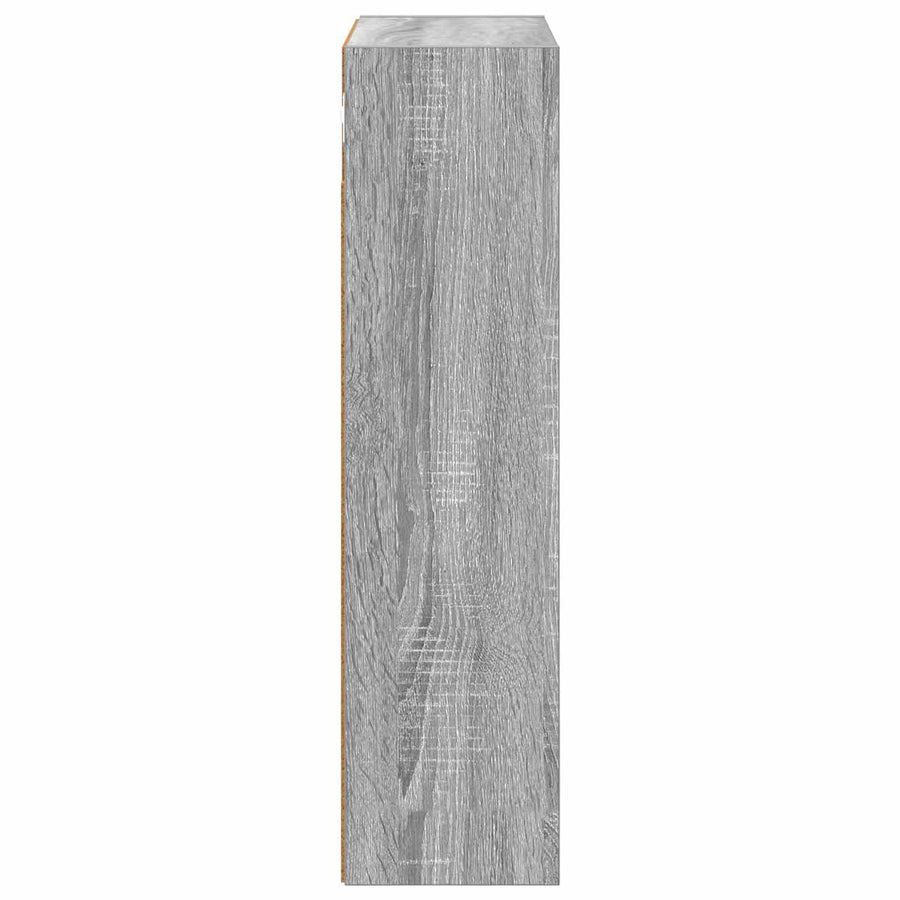 Badkamer wandkast met plank Grijze Sonoma 40 x 16 x 62,5 cm