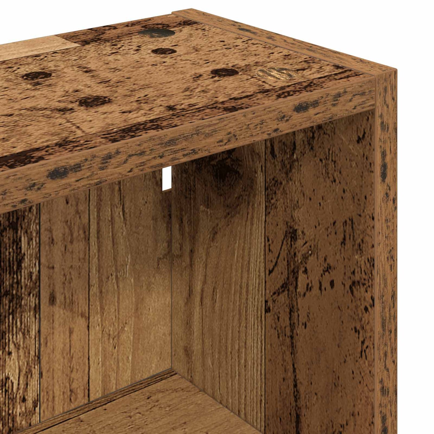Badkamer wandkast Oudhout 40 x 16 x 62,5 cm Geconstrueerd hout