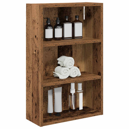 Badkamer wandkast Oudhout 40 x 16 x 62,5 cm Geconstrueerd hout