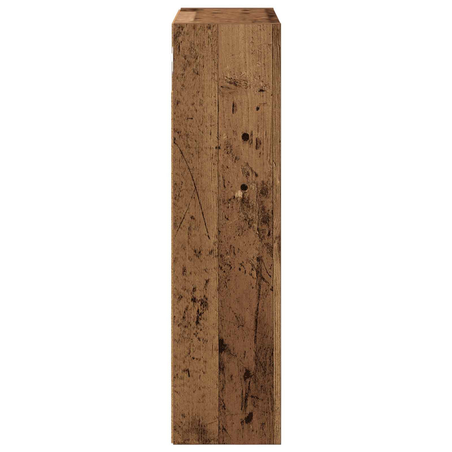 Badkamer wandkast Oudhout 40 x 16 x 62,5 cm Geconstrueerd hout