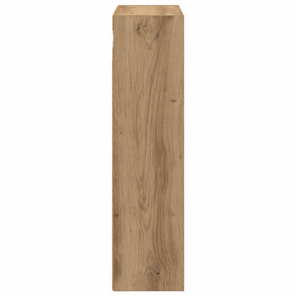 Badkamer wandkast met plank Artisanaal eiken 40 x 16 x 62,5 cm