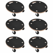 Transportkar 6 pcs Grijs Multiplex