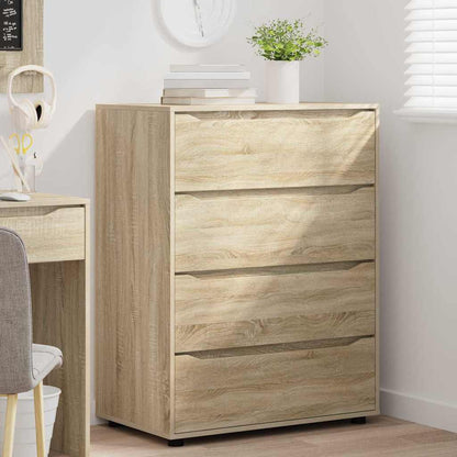 Opslagkasten 2 pcs Sonoma Eiken 80 x 48 x 105 cm Bewerkt hout