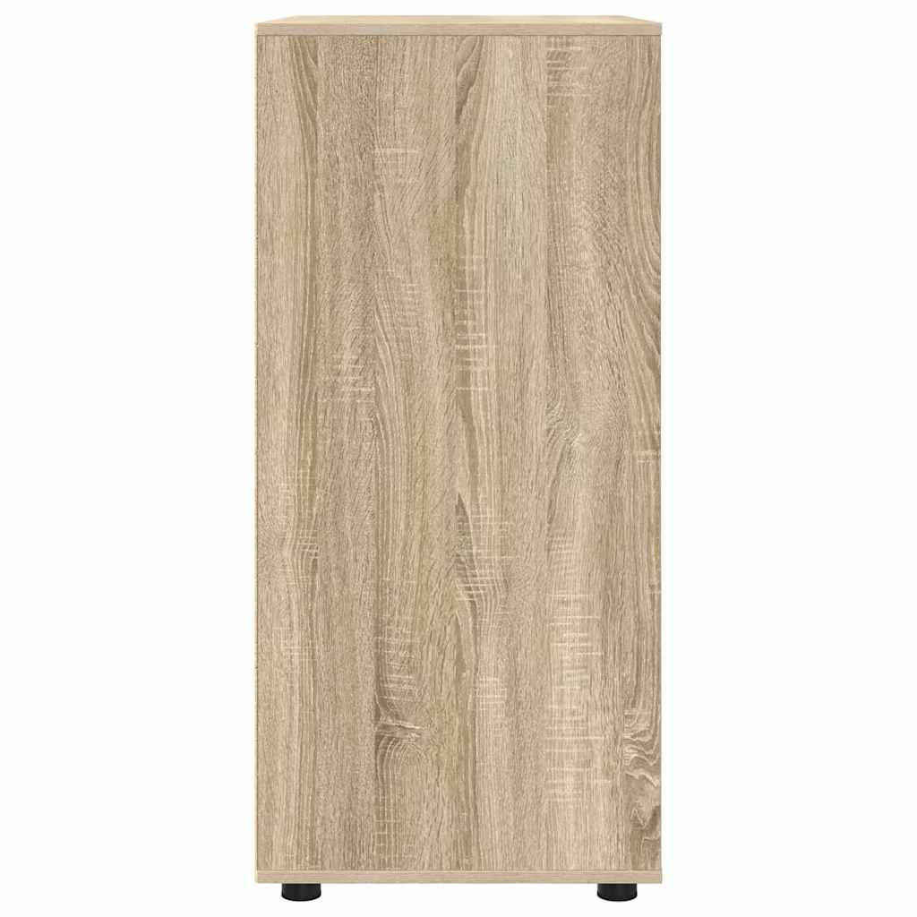 Opslagkasten 2 pcs Sonoma Eiken 80 x 48 x 105 cm Bewerkt hout