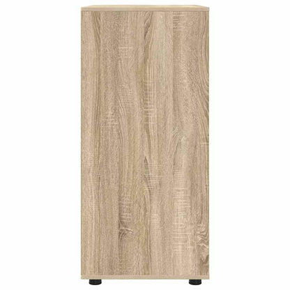 Opslagkasten 2 pcs Sonoma Eiken 80 x 48 x 105 cm Bewerkt hout