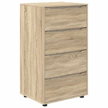 Opslagkasten 2 pcs Sonoma Eiken 60 x 48 x 105 cm Bewerkt hout