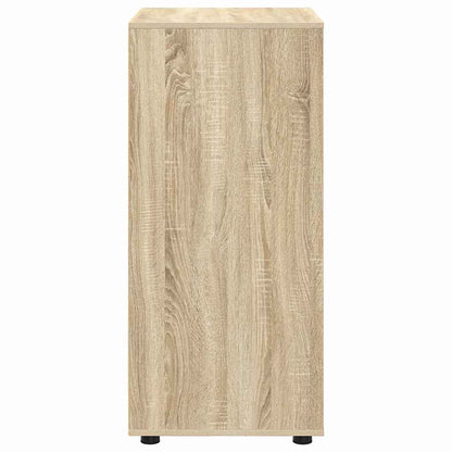Opslagkasten 2 pcs Sonoma Eiken 60 x 48 x 105 cm Bewerkt hout