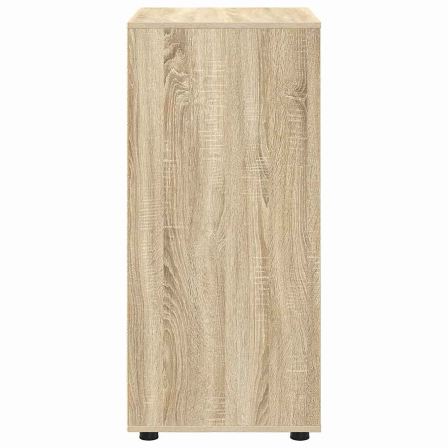 Opslagkasten 2 pcs Sonoma Eiken 60 x 48 x 105 cm Bewerkt hout