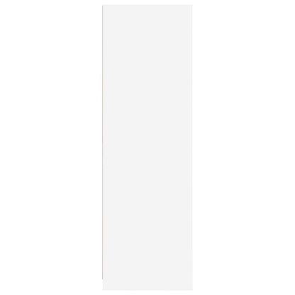 Badkamer Kast met lade Wit 79,5 x 49 x 156 cm Bewerkt hout