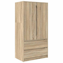 Badkamer Kast Sonoma Eiken 79,5 x 49 x 156 cm Bewerkt hout