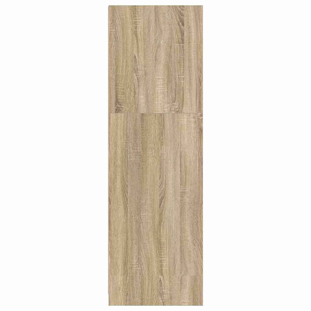 Badkamer Kast Sonoma Eiken 79,5 x 49 x 156 cm Bewerkt hout