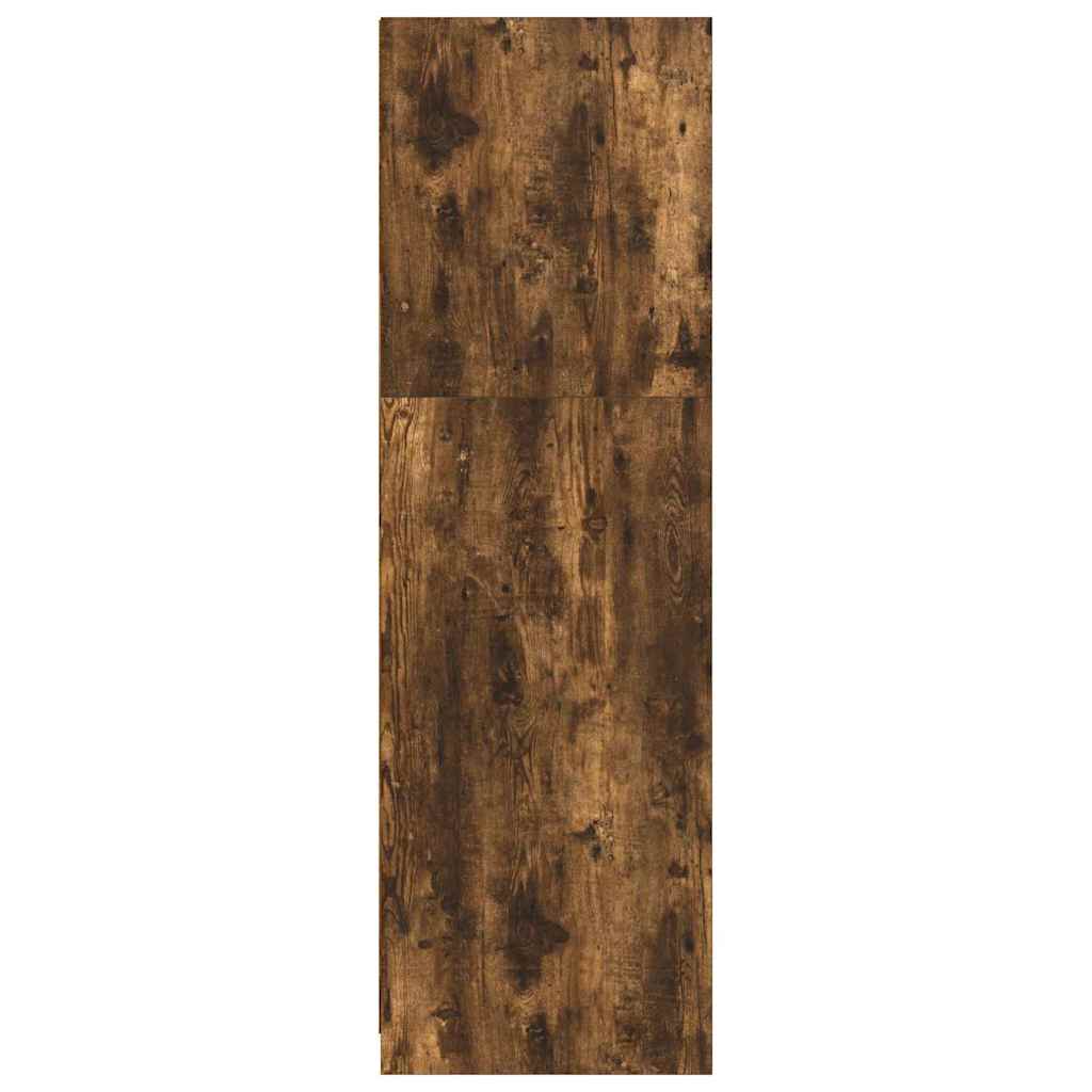 Badkamer Kast Gerookt eiken 79,5 x 49 x 156 cm Bewerkt hout
