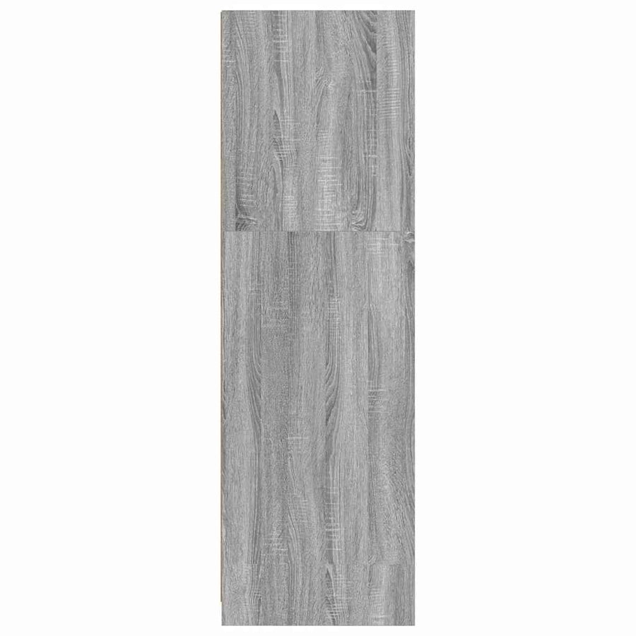 Badkamer Kast Grijs Sonoma 79,5 x 49 x 156 cm Bewerkt hout